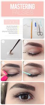 Apply Glue To Your Actual Lash Line Instead Of The False Lashes For Lash Fake Eyelashes Eye Makeup