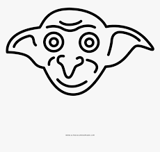 It is located at 1600 pennsylvania avenue in washington, d.c., the capital city of the usa. Dobby The House Elf Coloring Page Harry Potter House Drawings Hd Png Download Kindpng