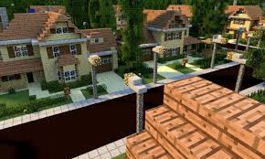It is a compound defensive structure with a lot of secret rooms and exists which will help you go through the. Greenville Idyllic Village Minecraft Building Inc Minecraft Houses Minecraft Architecture Minecraft Modern