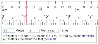 34 Extraordinary Cms To Feet Conversion Chart