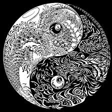 Yin Yang Lung Fu By Arnatornwolf Animal Coloring Pages Celtic Coloring Coloring Pages