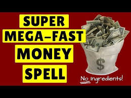 Shocking Mega Fast Money Spell Really Really Works Awesome Spell For Money Youtube Money Spells Money Spells That Work Fast Money