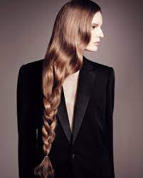 The Extreme Chic Of Long Hair 5 Ideas For Styling A Waist Length Look Long Hair Styles Waist Length Hair High Fashion Hair