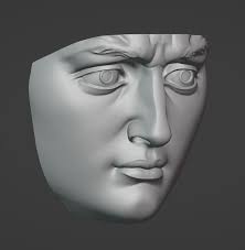 ✡️ DAVID MASKE STL DATEI