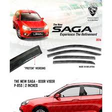 Proton has priced all variants of this car under 2.5 million rupees. Proton Saga 2016 Door Visor Windows Deflector Shopee Malaysia