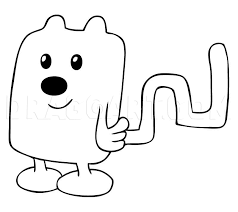 Free printable coloring pages for kids camping. How To Draw Wubbzy Coloring Page Trace Drawing