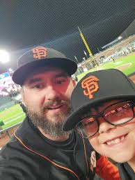 Took Kohen to his first Giants game! He said it was the best day of his  life.