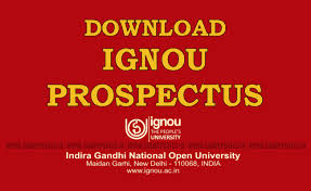 Ignou Prospectus 2020 All Distance Education Courses
