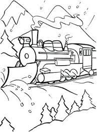 Free Train With Snowplow Color In Printable By Kat D Tpt