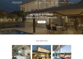 Interior Design Website Templates Free Download Ease Template