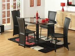 Black Oval Glass Dining Table Sets Glass Dining Table Set Large Dining Room Table Oval Dining Room Table
