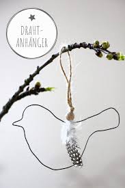 Schnelle Fruhlingsdeko Idee Anhanger Aus Draht Selber Machen Lavendelblog Vogel Basteln Fruhlingsdeko Basteln Vogel Vorlage