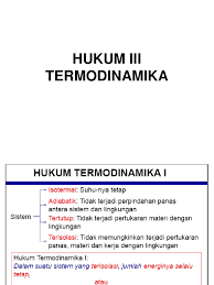 Hukum Iii Termodinamika Pdf