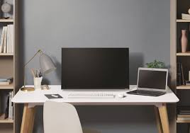 Maja mobel minioffice mae schreibtisch mit regal 9560. 1 Monitore Fur Platzsparende Schreibtische