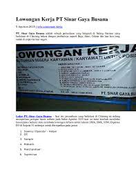Jadi menurut saya kalau sang penanya ingin mencari pekerjaan yang tidak butuh ijazah. Loker Cikarang Hari Ini Info Lowongan Kerja Gratis
