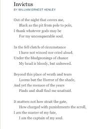Invictus I Love This Poem And Have Since Middle School Poetry Words Poems Poem Quotes