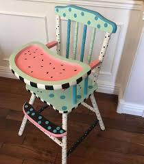 42 Outstanding Diy Painted Chair Designs Ideas To Try Painted High Chairs Hand Painted Chairs Painted Chair