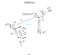 Needle Bar Assembly Pegasus Overlock EX-3216