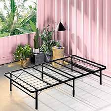 The platform beds that do a lot and make it look easy. Zinus Smartbase Zero Assembly Mattress Foundation 14 Inch Metal Platform Bed Frame No Box Spring Needed Sturdy Steel Frame Underbed Storage Narrow Twin Furniture Decor Amazon Com