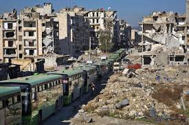 Image result for IMAGES OF ALEPPO BUSES