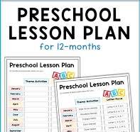 How I Make Preschool Lesson Plan to Homeschool My Children ...