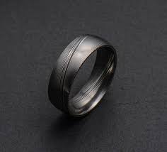 Stainless Damascus Steel Mens Wedding Band Engagement Ring Etsy Rings For Men Rings Mens Wedding Bands Damascus Steel Ring