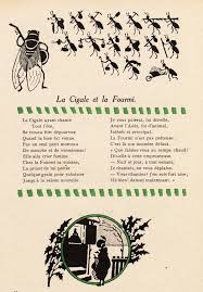 La cigale, ayant chanté chez la fourmi sa voisine la fourmi n'est pas prêteuse File Avelot Fables De La Fontaine La Cigale Et La Fourmi Jpg Wikimedia Commons