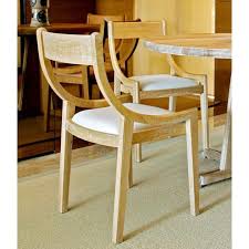 Bungalow 5 Alexa Hollywood Regency Natural Oak Dining Chair In 2020 Oak Dining Chairs Bungalow Decor Chair