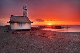 Image result for water and sunrise