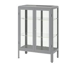Fabrikor Glass Door Cabinet Gray Ikea Glass Cabinet Doors Ikea Sliding Glass Door
