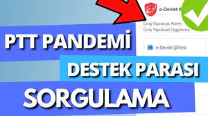 Pandemi sosyal yardım başvuru linki. Ptt Pandemi Destek Parasi Sorgulama 1000 Tl Youtube