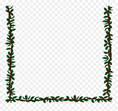 Artikel wikihow ini akan mengajarkan kepada anda cara membuat bingkai di sekitar teks, gambar, atau halaman pada dokumen microsoft word. Christmas Holly Border Clipart Christmas Frame For Word Document Hd Png Download Vhv