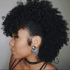 Beautiful Frohawk On Natural Hair Hair Styles Natural Hair Beauty Curly Hair Styles Naturally
