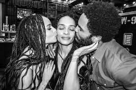 Maybe you would like to learn more about one of these? Lenny Kravitz Shares Photo With Lisa Bonet And Zoe Kravitz Popsugar Celebrity