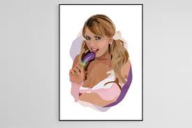 Lexi Belle (Emoji aubergine) - Art Print - Porno - Humour - Vegan - Etsy  France
