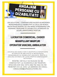 Locuri De MuncÄƒ Pentru Persoane Cu DisabilitÄƒÈ›i PrimÄƒria NÄƒvodari
