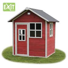 Spielhaus Loft Rot Exit Spielhaus Kinder Spielhaus Kleines Holzhaus