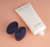 150ml White Color Printing Plastic Cosmetic Packaging Squeeze Face Wash  Lotion Tube with Flip Lid