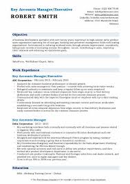 Energetic and intuitive marketing strategist with exceptional leadership and communication skills. Key Accounts Manager Resume Samples Qwikresume