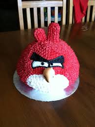 Birthday Cake Design For Sister In Law My Sister In Law Rocks The Cakes This Angry Bird Was For My Niece S Birthday Niece Birthday Cake Birthday