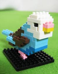 Mini Lego Parakeet By Girlygamergeek Deviantart Com Lego Sculptures Parakeet Lego Animals