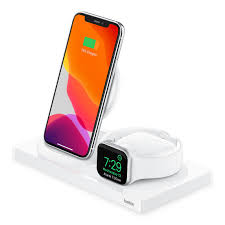 Base station apple watch integrates a. Belkin Boost Up Charge 3 In 1 Wireless Charger For Iphone Apple Watch Airpods White Apple