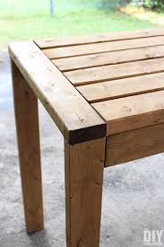 This simple diy pub table is the perfect beginner project that offers a high value project using limited tools and materials. How To Build A 2x4 Outdoor Bar Table The Diy Dreamer