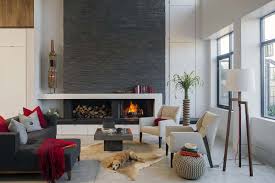 For this kind of decoration, the teal is not a dominant color. Red And Gray Living Room Ideas Photos Houzz