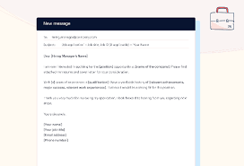 An email cover letter is essentially a job application email through which you apply for a job. What Is A Sample Email For Sending A Resume Quora