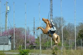 There's a statue of him overlooking a cemetery in rome, ga., and a bust surveying the tennessee state capitol. General Nathan Bedford Forrest Statue On I 65 Mapio Net