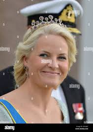 Crown Princess Madeleine of Sweden arrives for the special birthday dinner  at Royal Palace today as a part of the 60th birthday of King Carl XVI  Gustaf of Sweden, in Stockholm, on