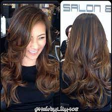 Asian Hair Highlights Asian Hair Black Hair Balayage