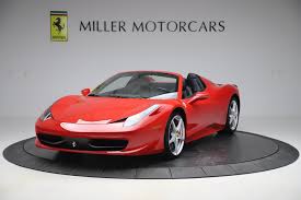 What will be your next ride? Pre Owned 2015 Ferrari 458 Spider For Sale Special Pricing Mclaren Greenwich Stock 4636