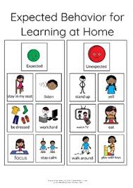 Behavior Expectations Lesson And Support For Teletherapy Distance Learning Distance Learning Digital Learning Classroom Teaching Social Skills